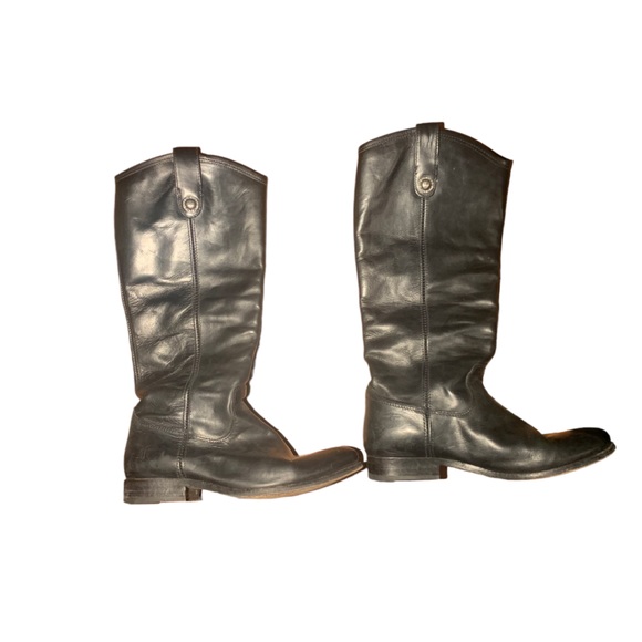 Frye Melissa button boots black size 7 - Picture 1 of 4
